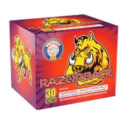 RAZORBACK 30 SHOT (CASE) 12/1