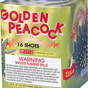 GOLDEN PEACOCK 16 SHOT (CASE) 24/1