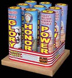 GLORY HONOR POWER 9 SHOT (CASE) 2/1