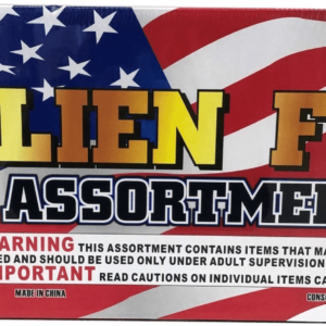 ALIEN FUN ASSORTMENT SAFE N SANE. MED BOX (CASE) 8/1