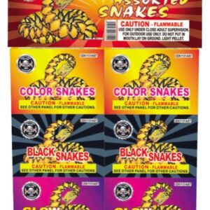 SNAKE ASSORTMENT (CASE) 144/6
