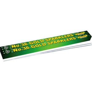 #36 GOLD SPARKLER (CASE) 6/10/4