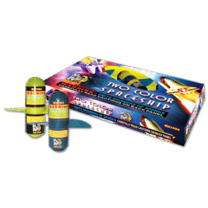 TWO COLOR SPACESHIP (CASE) 36/6